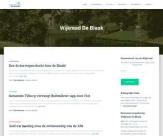 Wijkraaddeblaak.nl(Wijkraad De Blaak) Screenshot