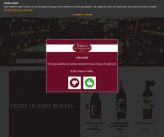 Wijn-Drankenhandel.be(Wijn Drankenhandel) Screenshot