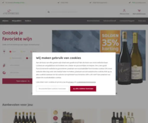 WijNbeurs.be(De Wijnbeurs) Screenshot