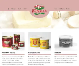 Wijsman-Butter.nl(Home Quality butter from the Netherlands) Screenshot