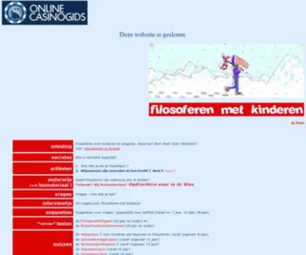 Wijsneus.org(Filosoferen met kinderen) Screenshot