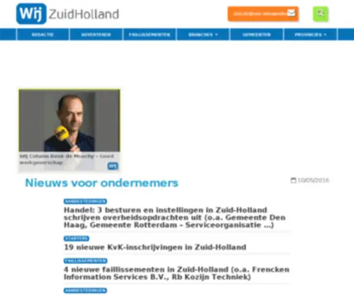 WijZuidholland.nl(WijBusinessNieuws) Screenshot