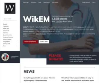 Wikem.org(Wikem) Screenshot