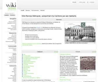 Wiki-Rennes.fr(WikiRennes) Screenshot