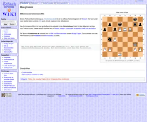Wiki-Schacharena.de(SchacharenaWiki) Screenshot