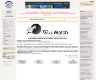 Wiki-Watch.de(Wiki Watch) Screenshot