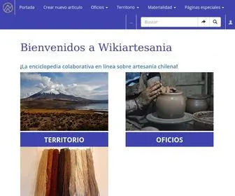 Wikiartesania.cl(WikiArtesanía) Screenshot