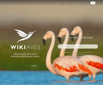 Wikiaves.com.br(Wiki Aves) Screenshot