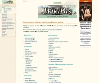 Wikibis.com(Accueil) Screenshot
