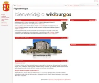 Wikiburgos.es(Página Principal) Screenshot