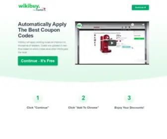 Wikibuy.deals(Get Wikibuy) Screenshot