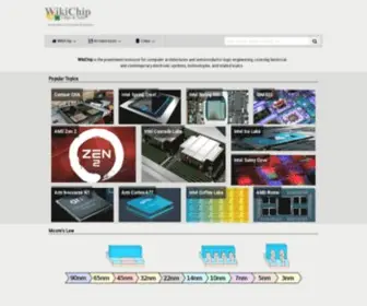 Wikichip.org(Wikichip) Screenshot