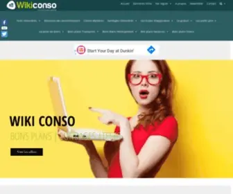 Wikiconso.fr(Tous les bons plans) Screenshot