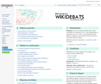 Wikidebats.org(Wikid) Screenshot