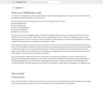 Wikidesign.world(Wikidesign world) Screenshot