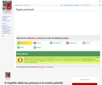 Wikidonca.it(Wikidonca) Screenshot