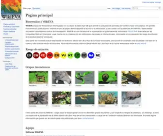 Wikieva.org.ve(WikiEVA) Screenshot