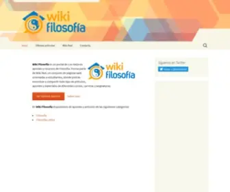 Wikifilosofia.net(Los) Screenshot