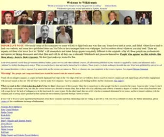 Wikifrauds.net(Wikifrauds) Screenshot
