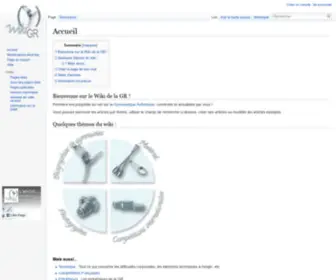 Wikigr.fr(WikiGR) Screenshot