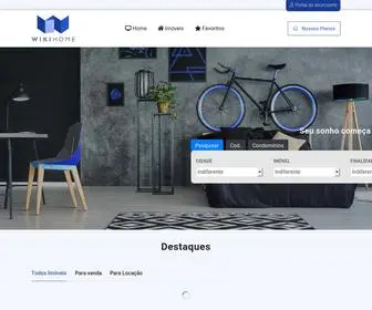 Wikihome.com.br(Wiki Home) Screenshot