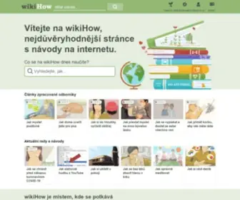 Wikihow.cz(Jak na to od A do Z) Screenshot
