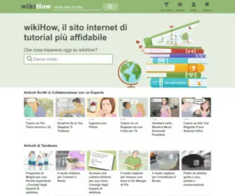 Wikihow.it(Guide passo passo su cui poter contare) Screenshot