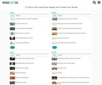 Wikilistia.com(Your Ultimate Entertainment Guide) Screenshot