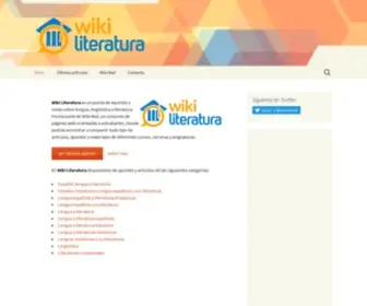 Wikiliteratura.net(Apuntes y notas sobre lengua) Screenshot