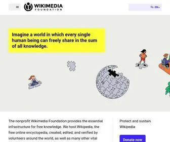 Wikimediafoundation.org(Wikimedia Foundation) Screenshot