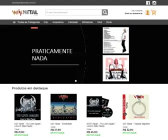 Wikimetalstore.com.br(Wikimetal Store) Screenshot