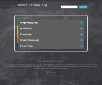 Wikimindmap.org(Wiki) Screenshot