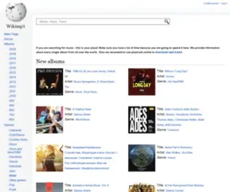 WikiMP3S.com(Only best music online) Screenshot