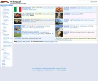 Wikinapoli.com(Wikinapoli) Screenshot