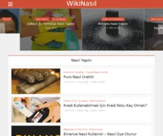 Wikinasil.net(Bilgiyi Keşfet) Screenshot