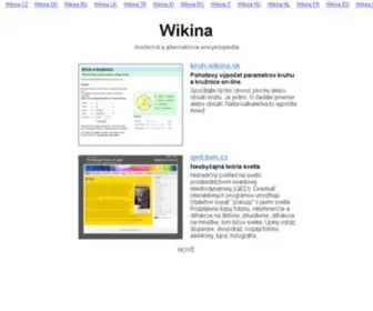 Wikina.sk(Wikina) Screenshot