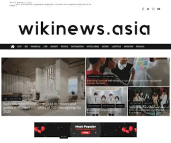 Wikinews.asia(Wikinews asia) Screenshot