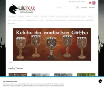 Wikingar.de(Kelten, Wikinger, & Germanen Schmuck Shop) Screenshot