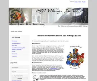 Wikingia.de(Wer sind wir) Screenshot