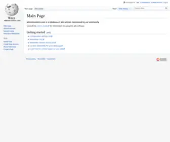 Wikinstructions.com(Free encyclopedia) Screenshot