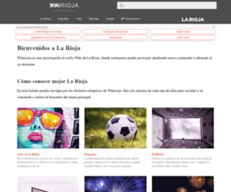 Wikirioja.com(WIKI DE LA RIOJA) Screenshot