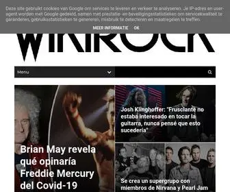 Wikirock.net(Portal de Noticias Rock y Metal) Screenshot