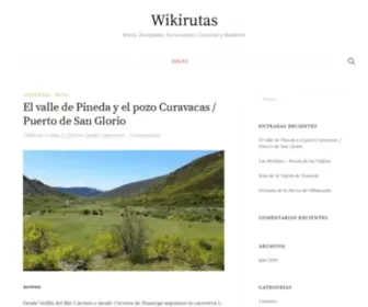 Wikirutas.es(Rutas) Screenshot