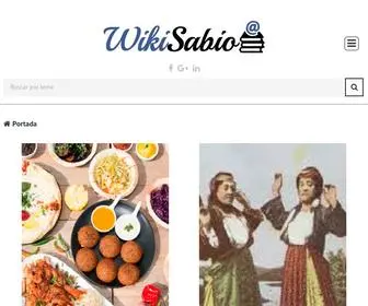 Wikisabio.com(WikiSabio) Screenshot