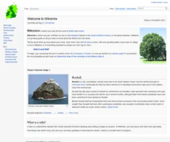 Wikishire.co.uk(Main Page) Screenshot
