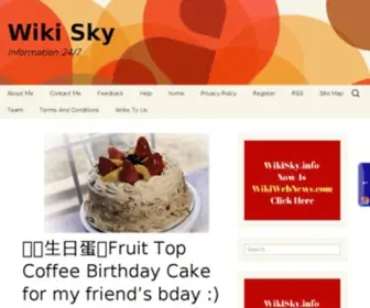 Wikisky.info(Wiki Sky) Screenshot