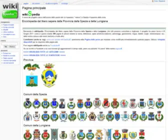 Wikispedia.it(Pagina principale) Screenshot