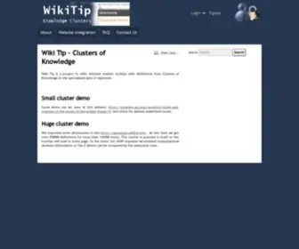 Wikitip.info(Wiki Tip) Screenshot