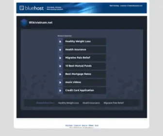 Wikivietnam.net(Welcome) Screenshot