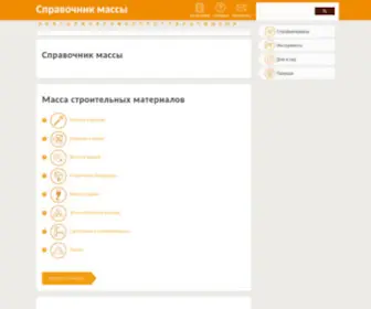 Wikiweight.info(Справочник массы) Screenshot